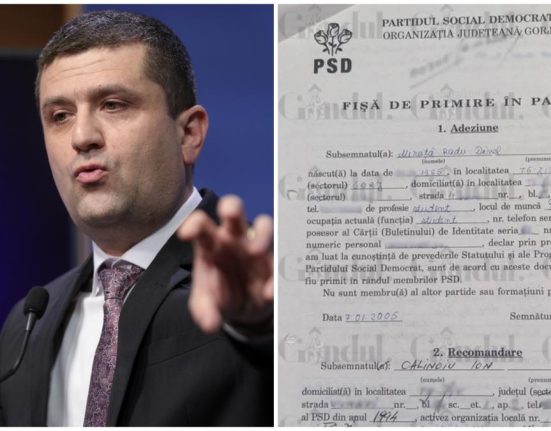 Radu Miruta este membru PSD din 2005 Ministrul USR afirma ca a semnats anumite documente doar pentru a