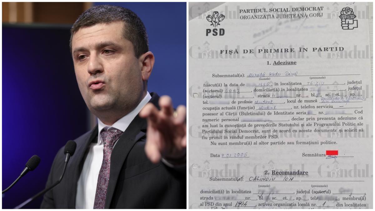 Radu Miruta este membru PSD din 2005 Ministrul USR afirma ca a semnats anumite documente doar pentru a