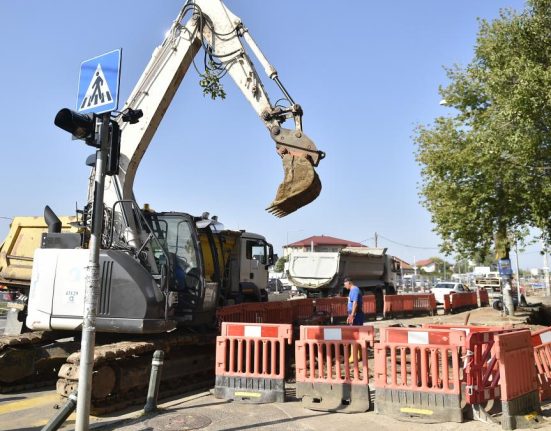 Santierul de pe Prelungirea Ghencea este oprit Constructorul a parasit lucrarile din lipsa de plata