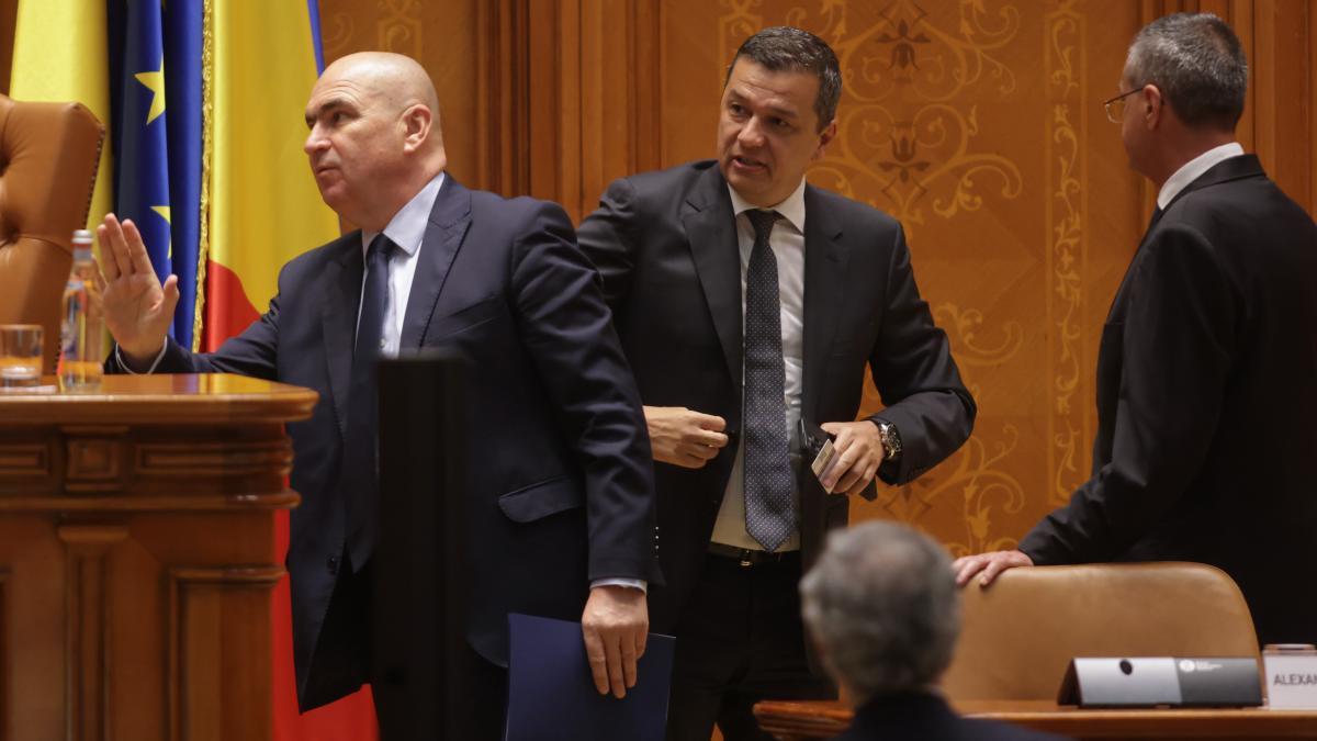 discutiile in parlament despre legea bugetului au inceput dupa ce bolojan si grindeanu sau acuzat reciproc
