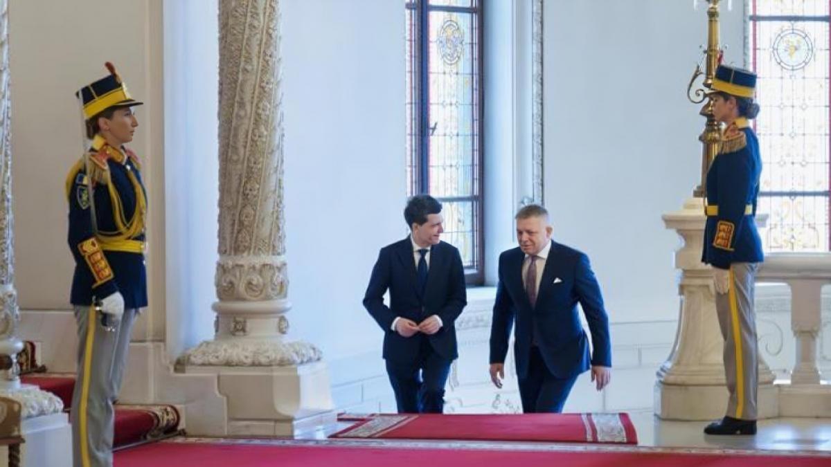 robert fico a avut o intalnire oficiala cu nicusr dan la palatul cotroceni ce subiecte au discutat
