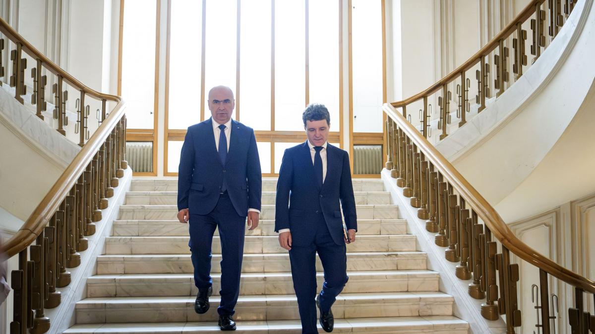 Nicuser Dan intrebat daca ii va solicita demisia lui Bolojan din cauza presiunii PSD Voi media voi discuta