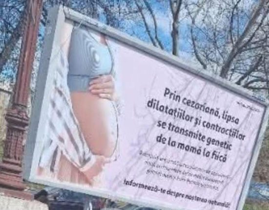 panouri cu informatii eronate despre cezariana in bucuresti usr doreste ca reclamele cu sfaturi