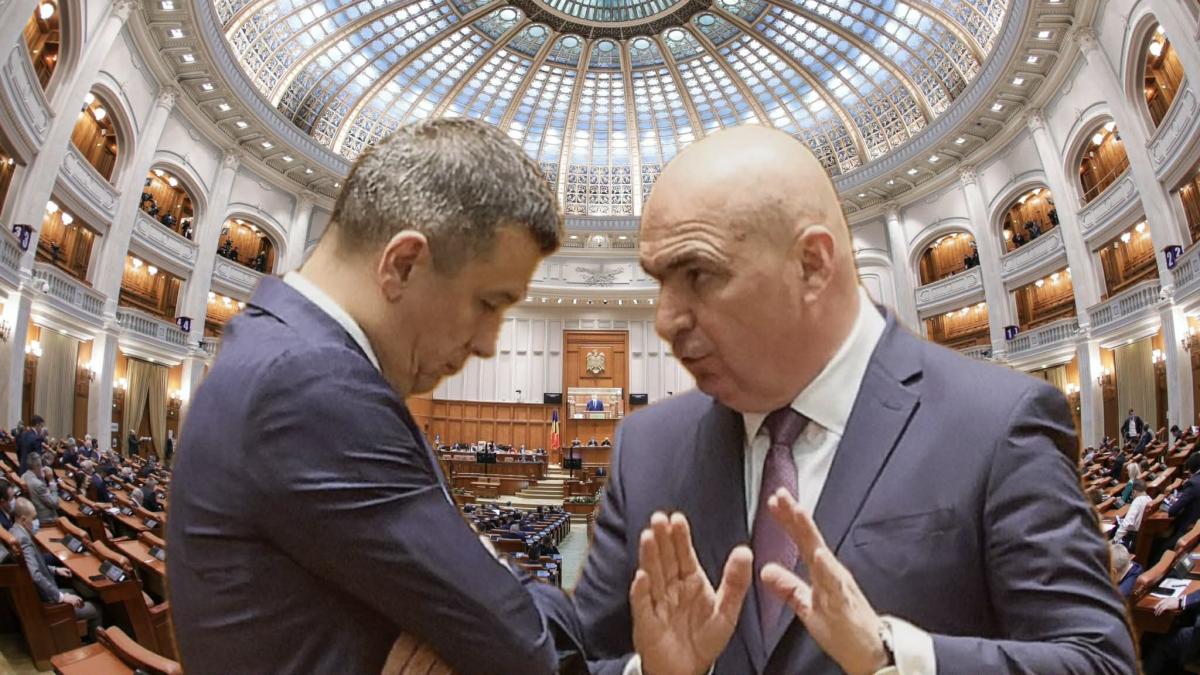 Bolojan împotriva lui Grindeanu. O moțiune, 22 de parlamentari și 3 scenarii. Toate calculele înainte de ziua decisivă... 1 Bolojan impotriva lui Grindeanu O motiune 22 de parlamentari si 3 scenarii Toate calculele inainte de ziua decisiva