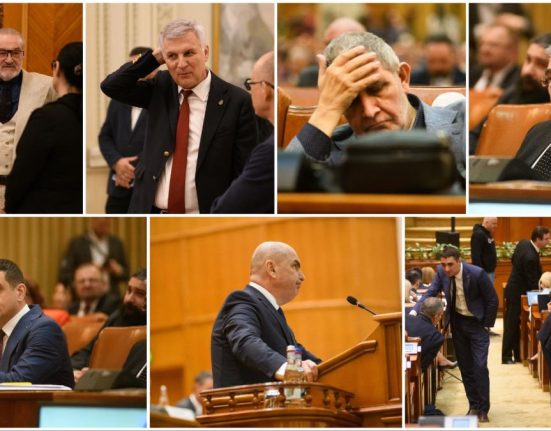 Imagini din spatele scenei din Parlament de la votul motiunii impotriva Guvernului Bolojan Ce nu sa vazut la