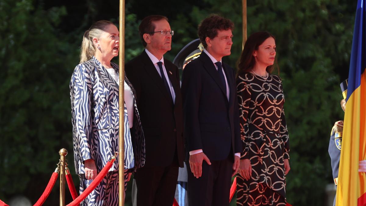 Isaac Herzog i a invitat oficial pe Nicusor Dan si Mirabela Gradinaru in Israel Pretuim